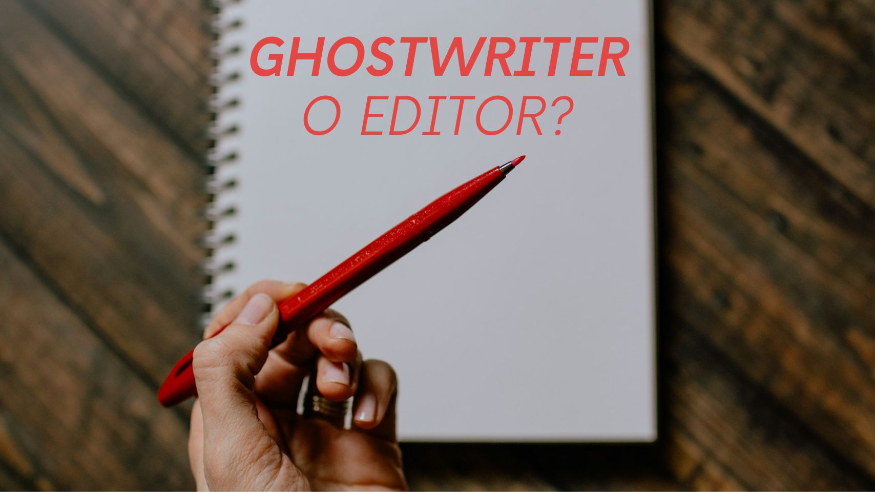 Ghostwriter o editor